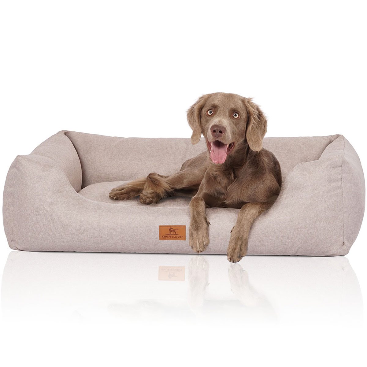 Knuffelwuff Hundebett Emma beige