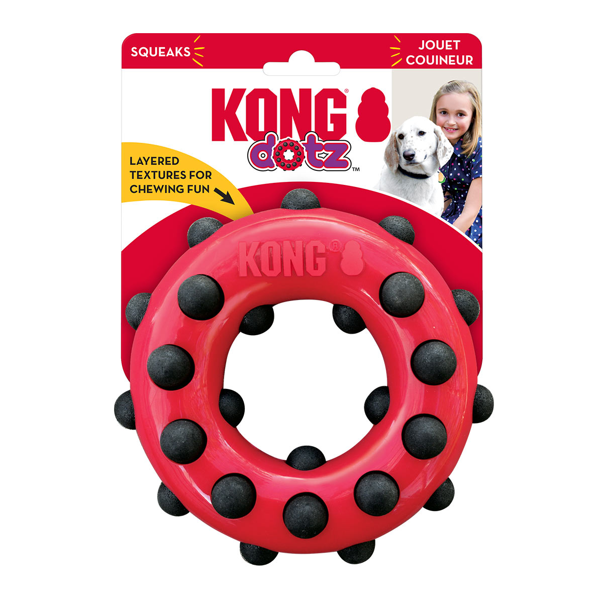 KONG Hundespielzeug Dotz Circle L