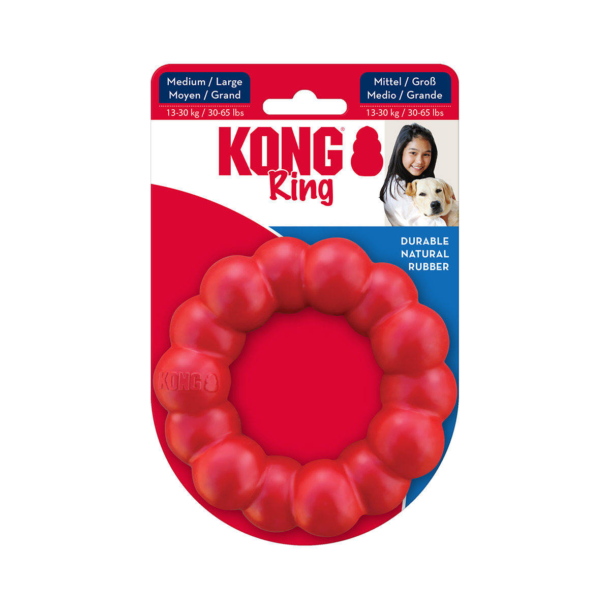 KONG Hundespielzeug Ring M/L