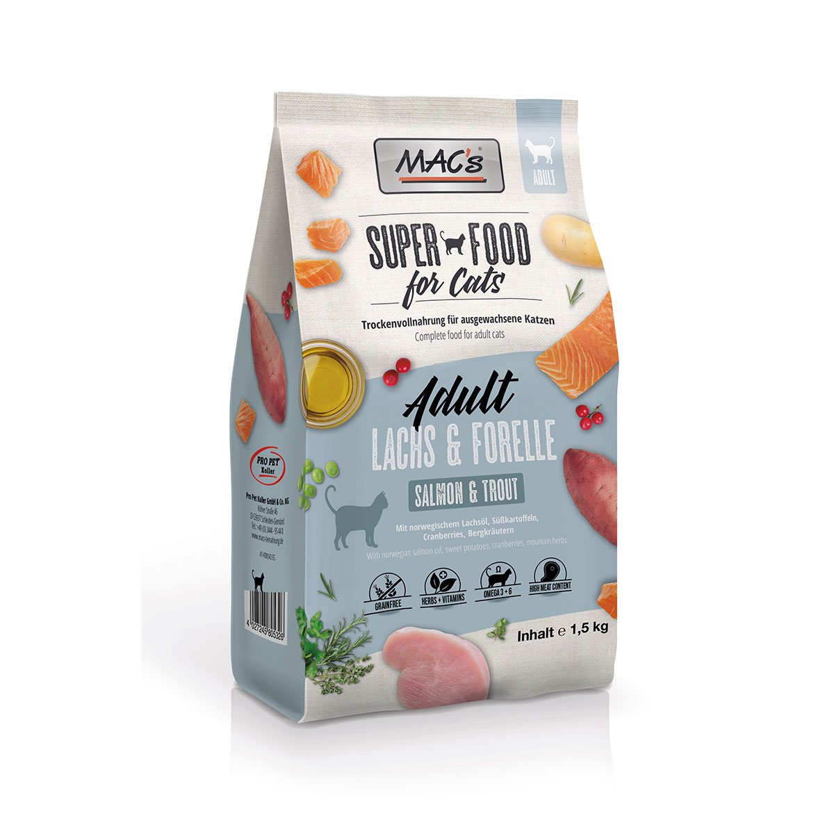 MAC's Cat Adult Lachs &amp; Forelle