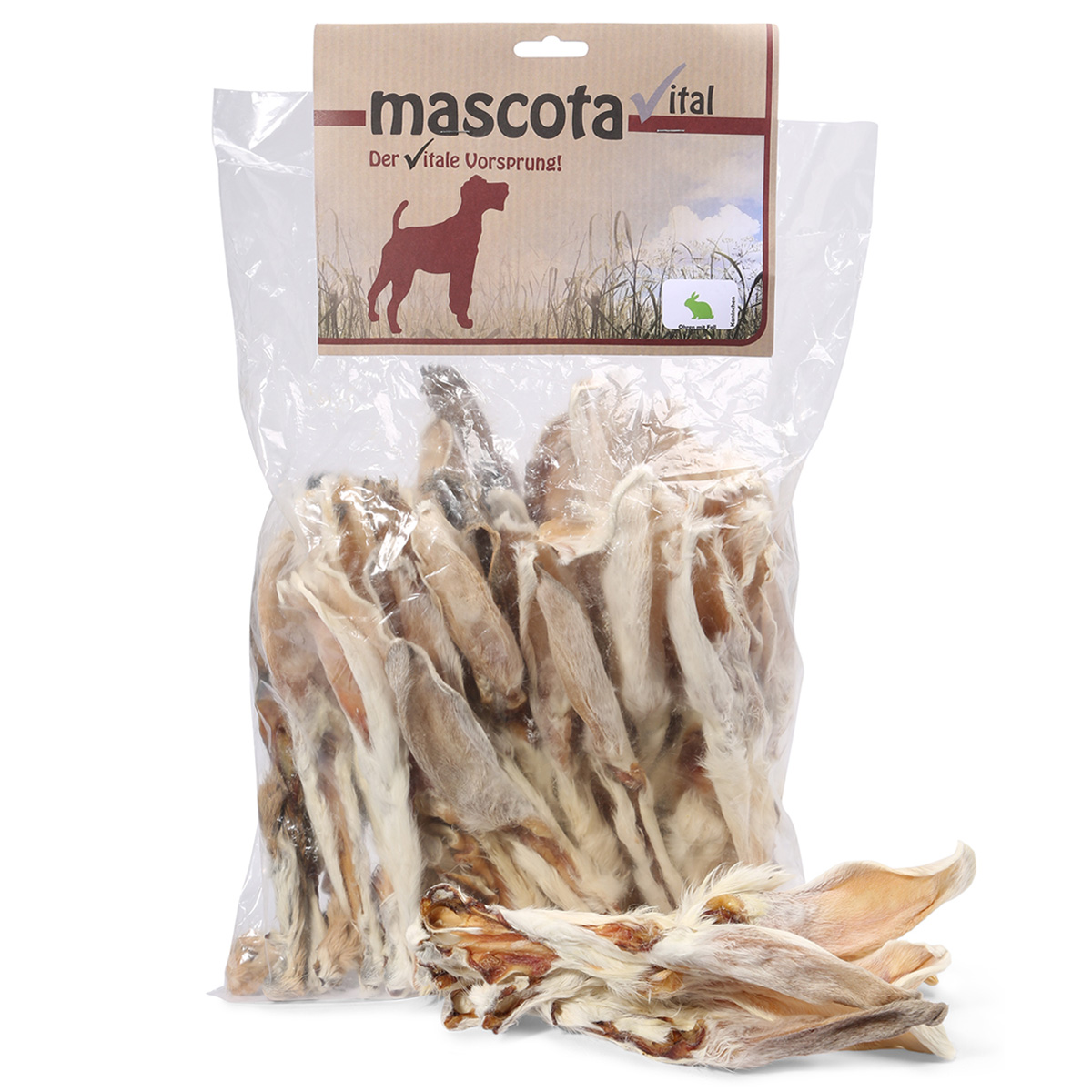 Mascota vital Kaninchenohren mit Fell