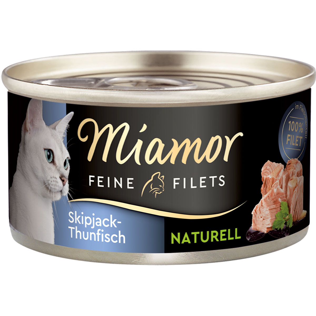 Miamor Feine Filets naturell Skipjack-Thunfisch