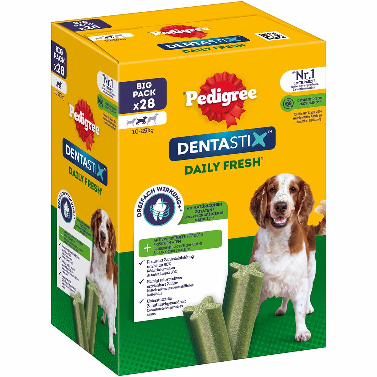 Pedigree DentaStix Fresh 28 Stück