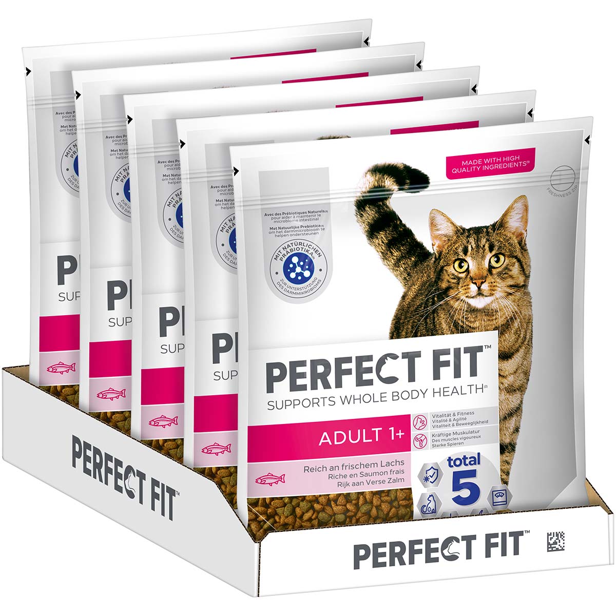 PERFECT FIT Katze Adult 1+ Lachs