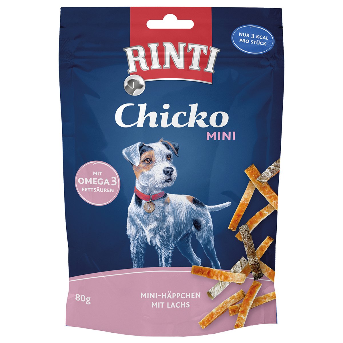 RINTI Chicko Mini Häppchen mit Lachs