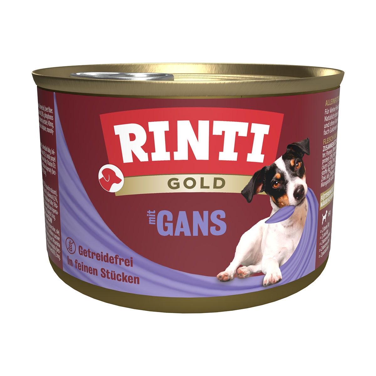 Rinti Gold mit Gans