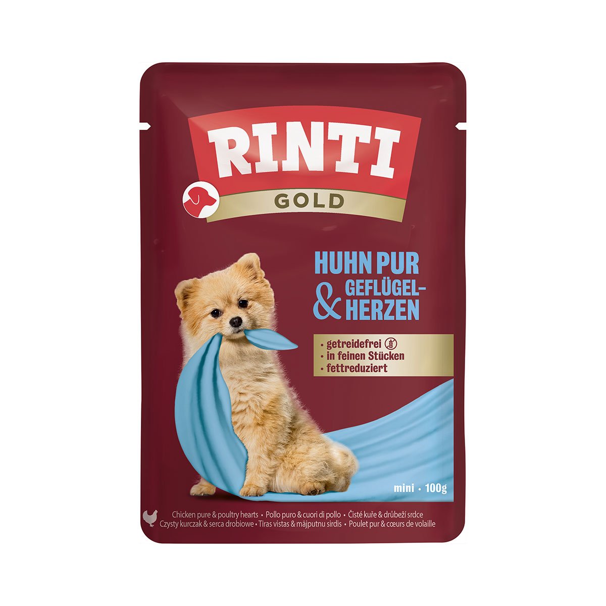 RINTI Gold Huhn und Geflügelherzen