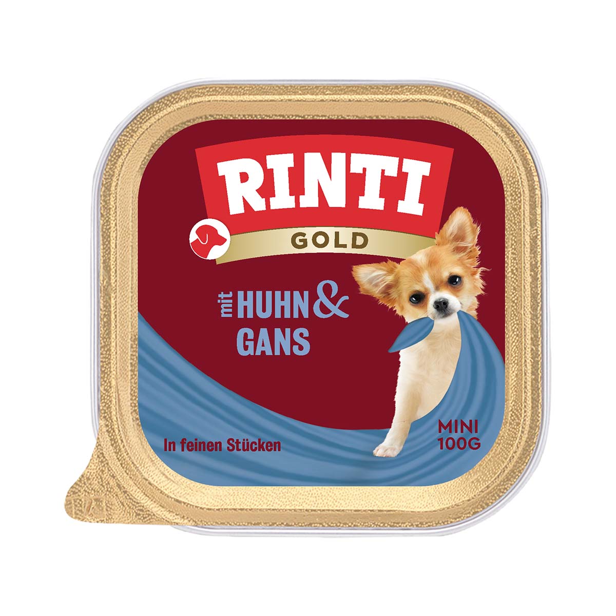 Rinti Gold Mini feine Stückchen von Huhn &amp; Gans