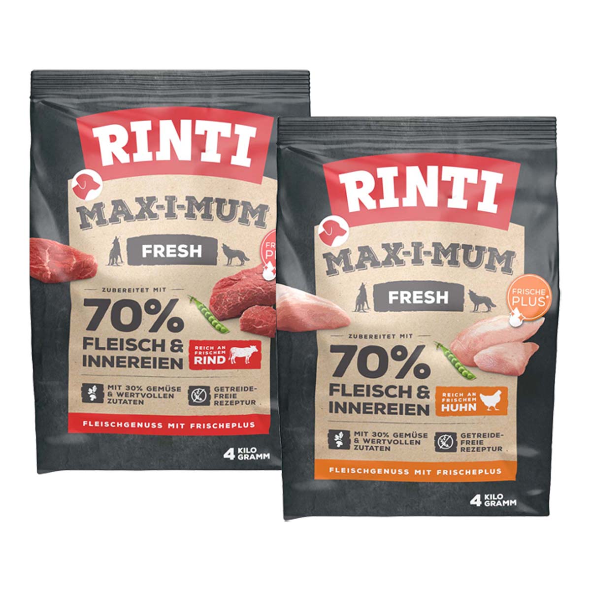 Rinti Max-i-Mum Rind und Huhn Mixpaket