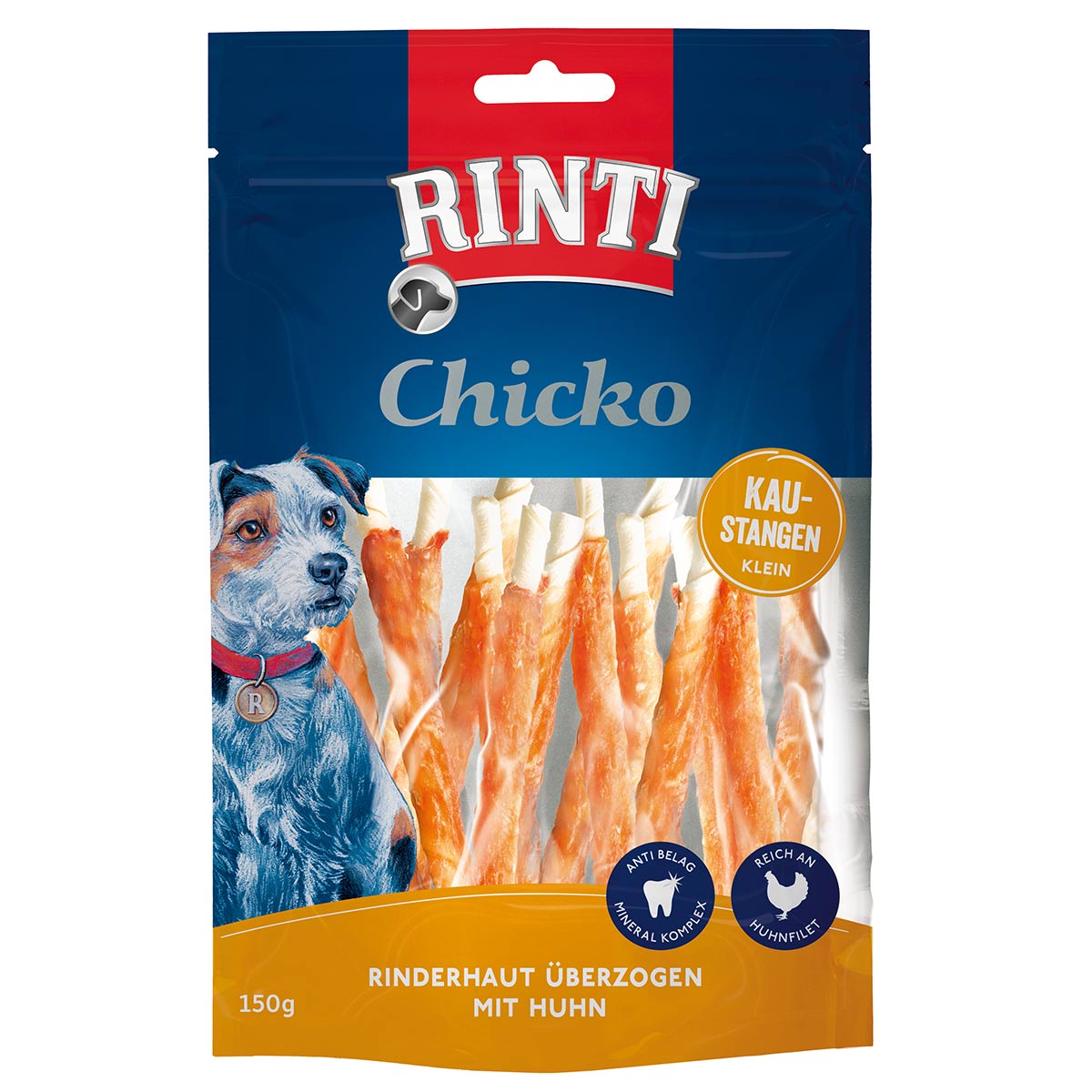 Rinti Chicko Kaustangen mit Huhn Small 150g