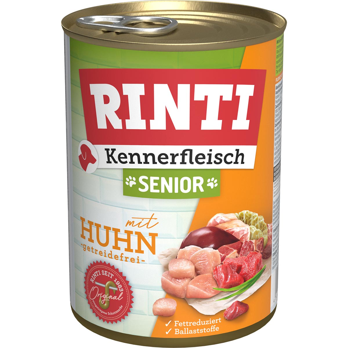 Rinti Kennerfleisch Senior mit Huhn gf