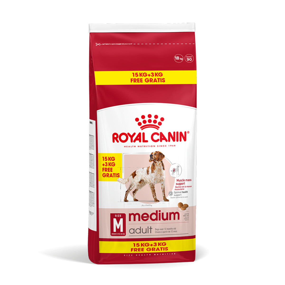 ROYAL CANIN MEDIUM Adult Trockenfutter für mittelgroße Hunde