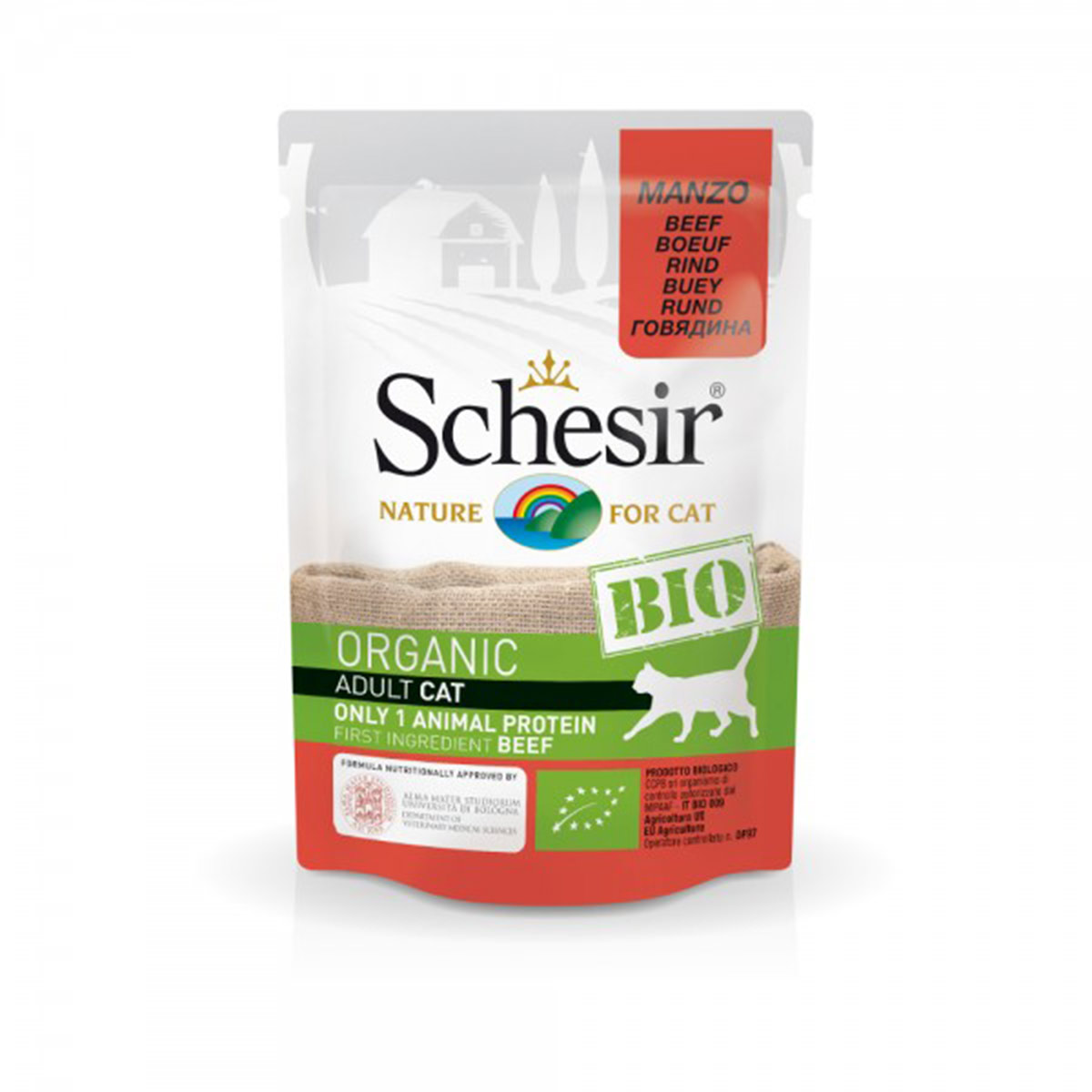 Schesir Cat Bio Rind