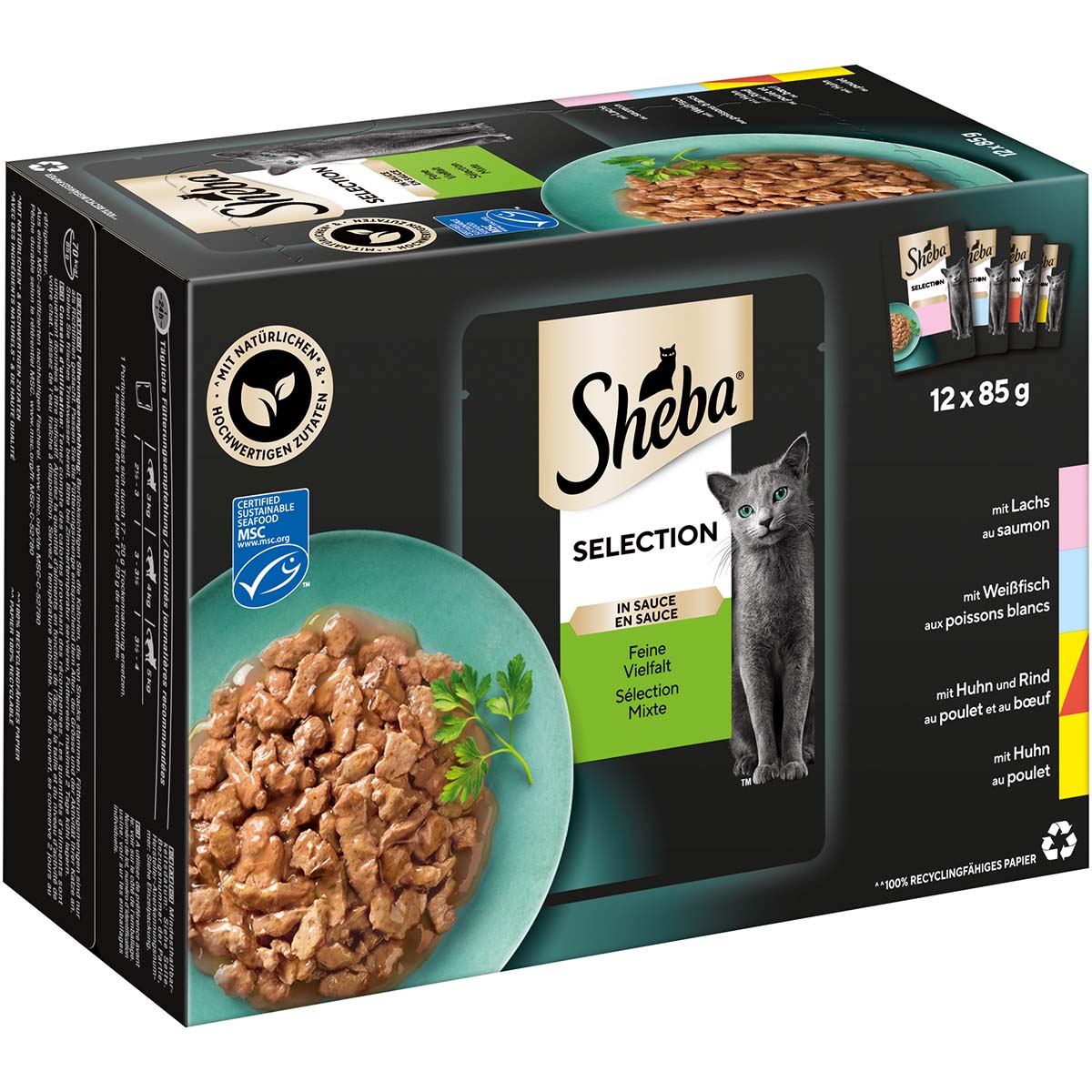 Sheba Selection in Sauce Feine Vielfalt