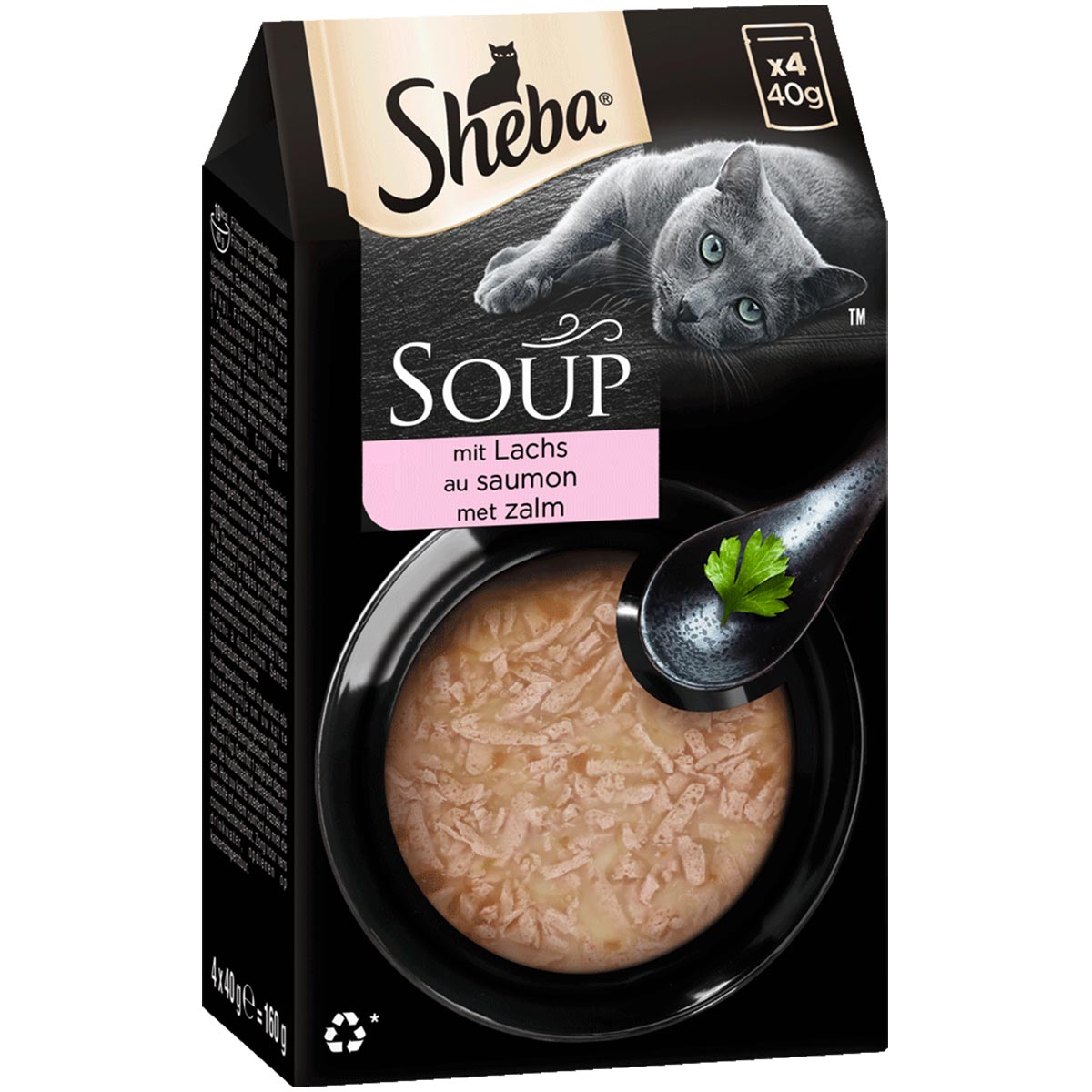 SHEBA  Soup mit Lachs