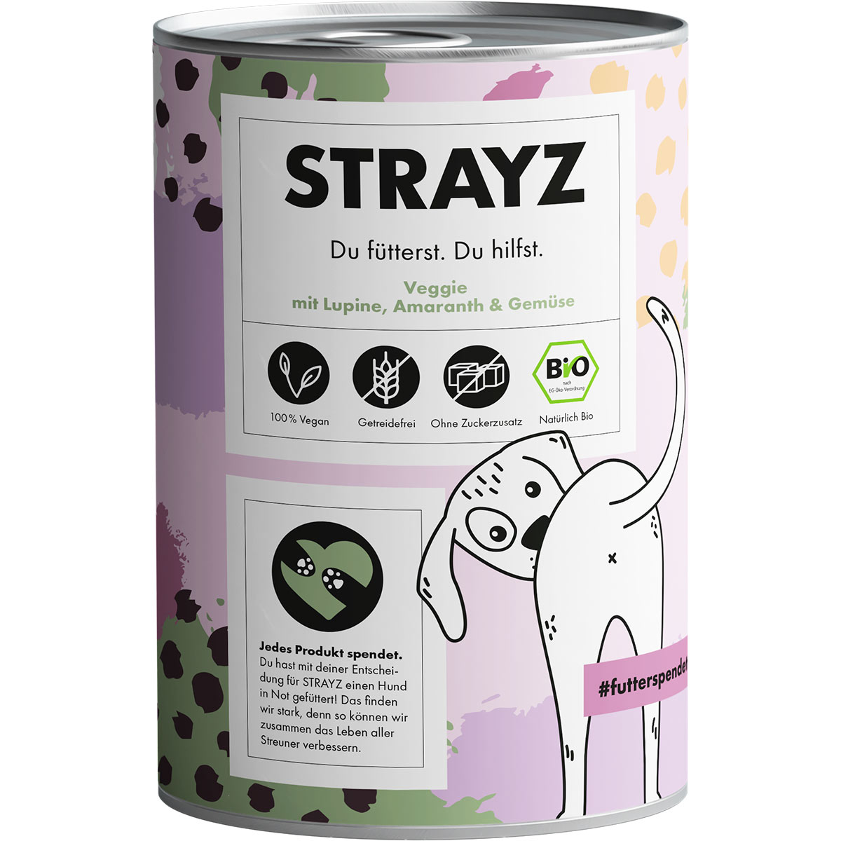 STRAYZ BIO Veggie mit Lupine, Amaranth &amp; Gemüse