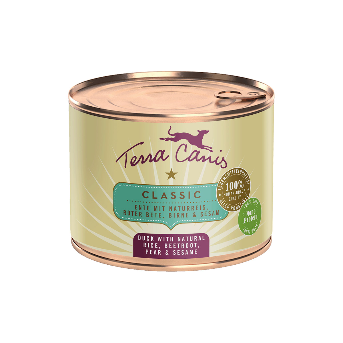 Terra Canis Classic Ente, Reis, Rote Bete, Birne &amp; Sesam