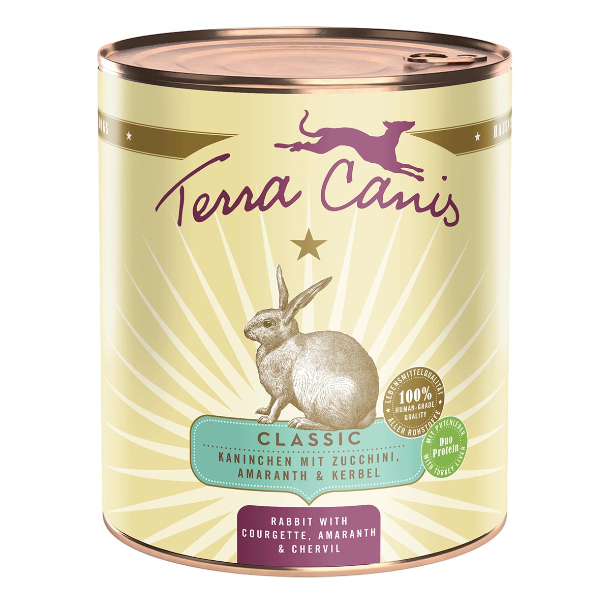 Terra Canis CLASSIC Kaninchen mit Zucchini