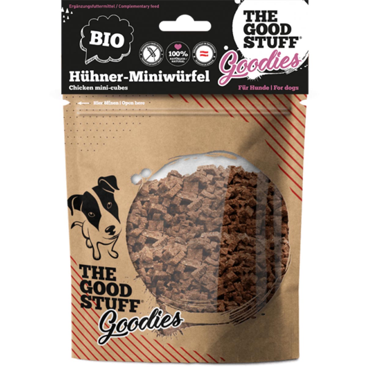 The Goodstuff BIO Hühner-Miniwürfel 200g