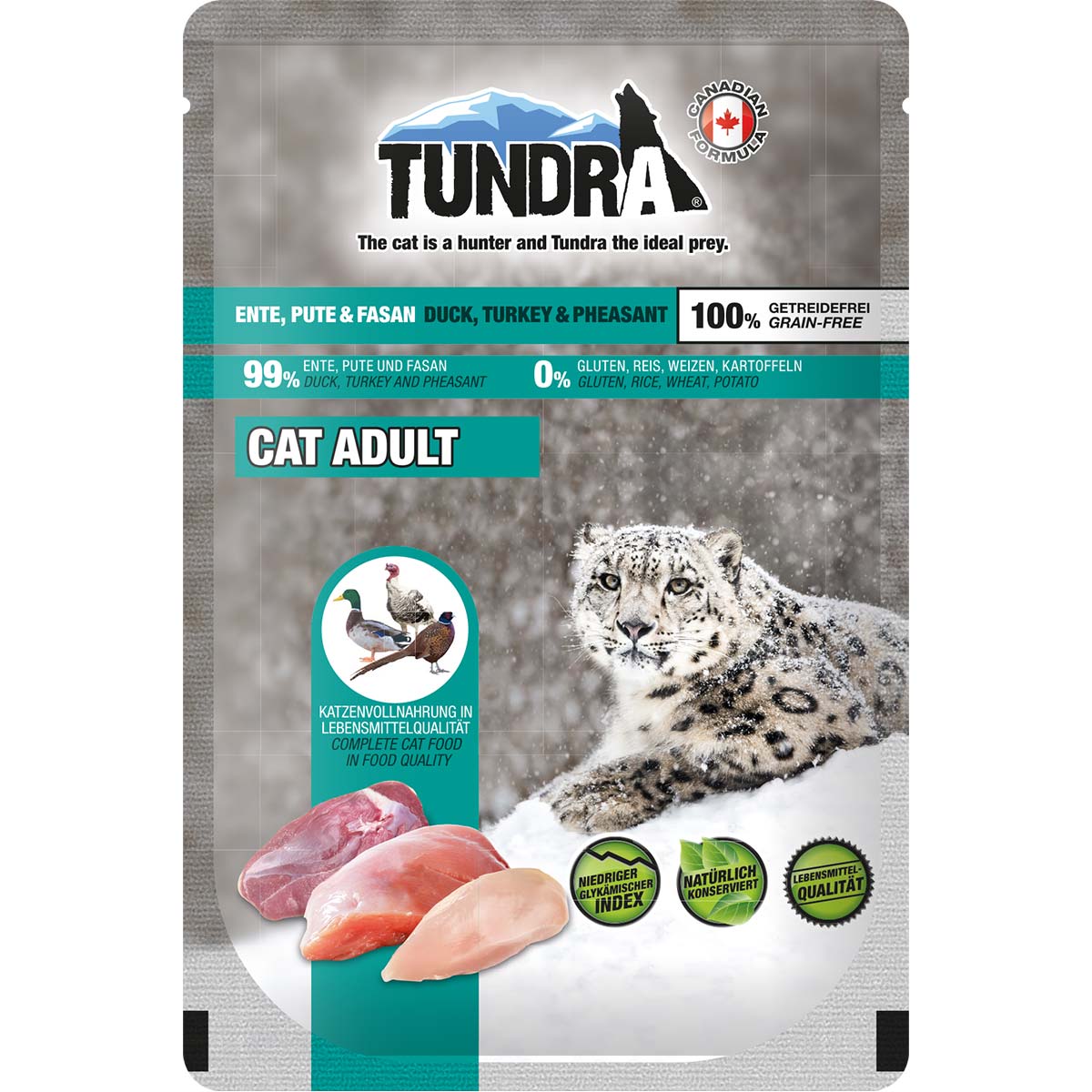 Tundra Cat Pouchpack Ente, Pute &amp; Fasan