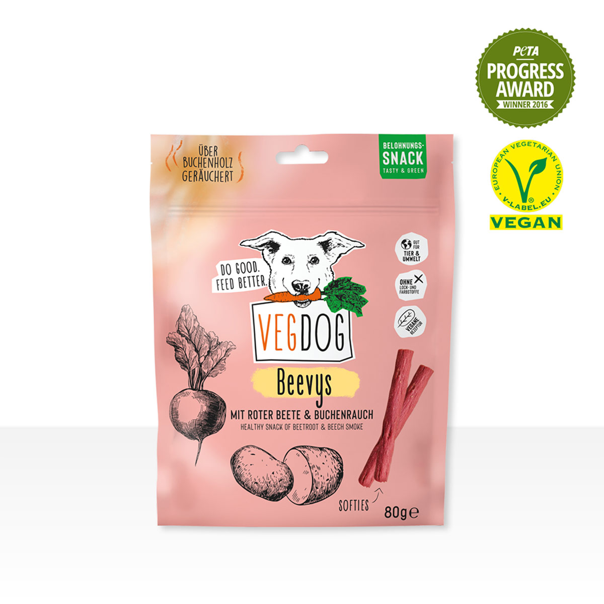 VEGDOG Beevys 80g