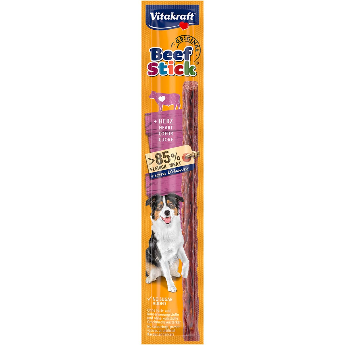 Vitakraft Hundesnack Beef Stick Herz