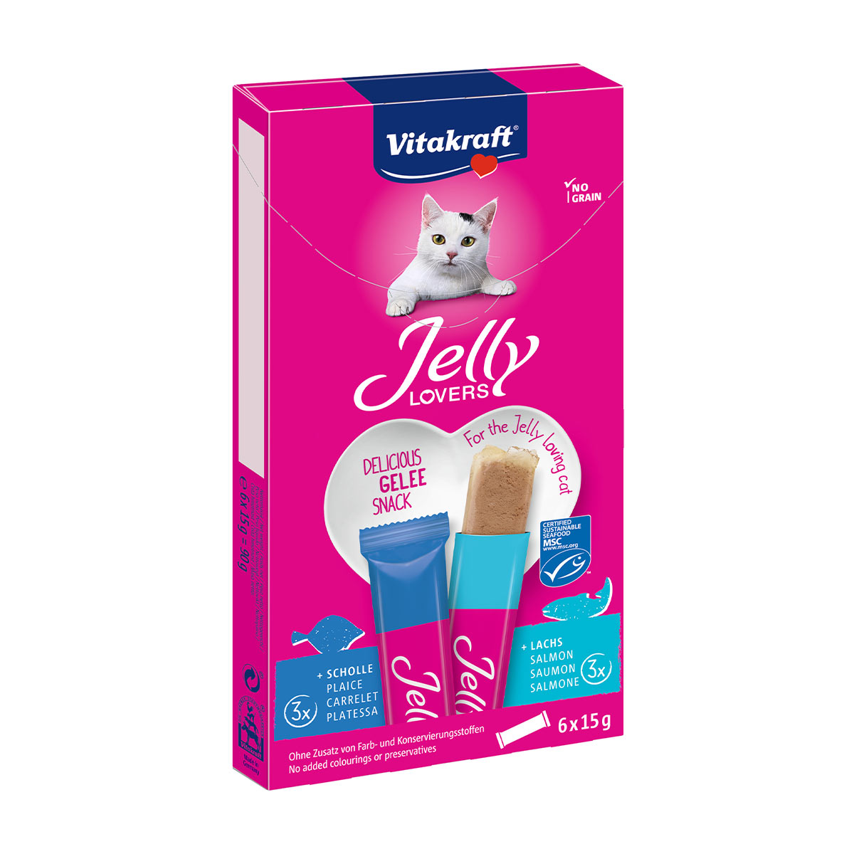 Vitakraft Jelly Lovers Lachs und Scholle