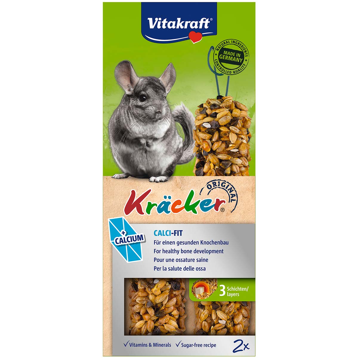 Vitakraft Chinchilla Kräcker Calci Fit