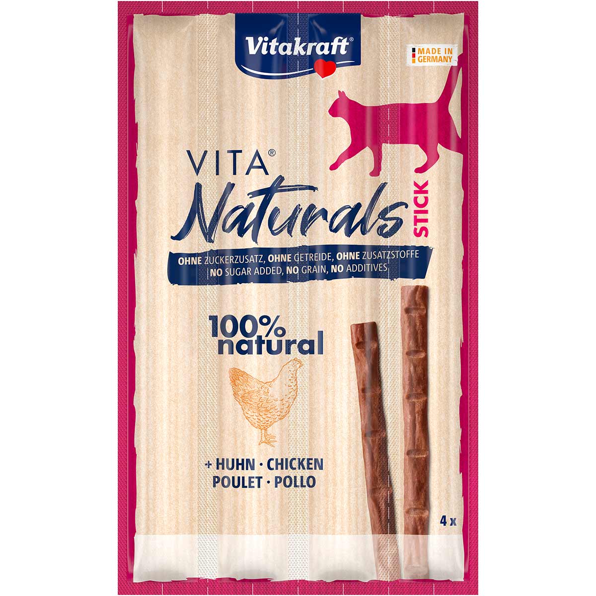 Vitakraft Vita Naturals Stick mit Huhn