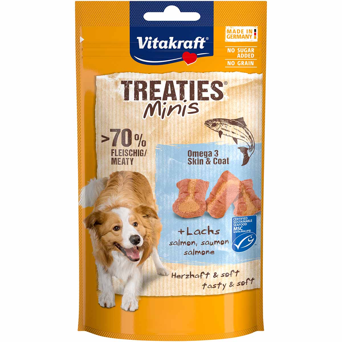 Vitakraft Treaties Minis Lachs &amp; Omega 3