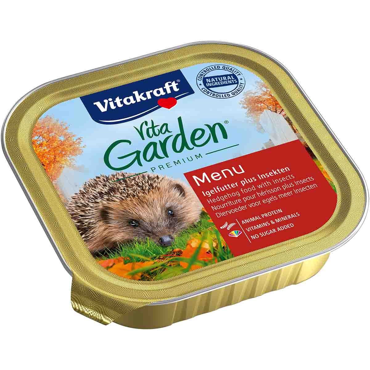 Vitakraft Vita Garden Nassfutter für Igel Menü