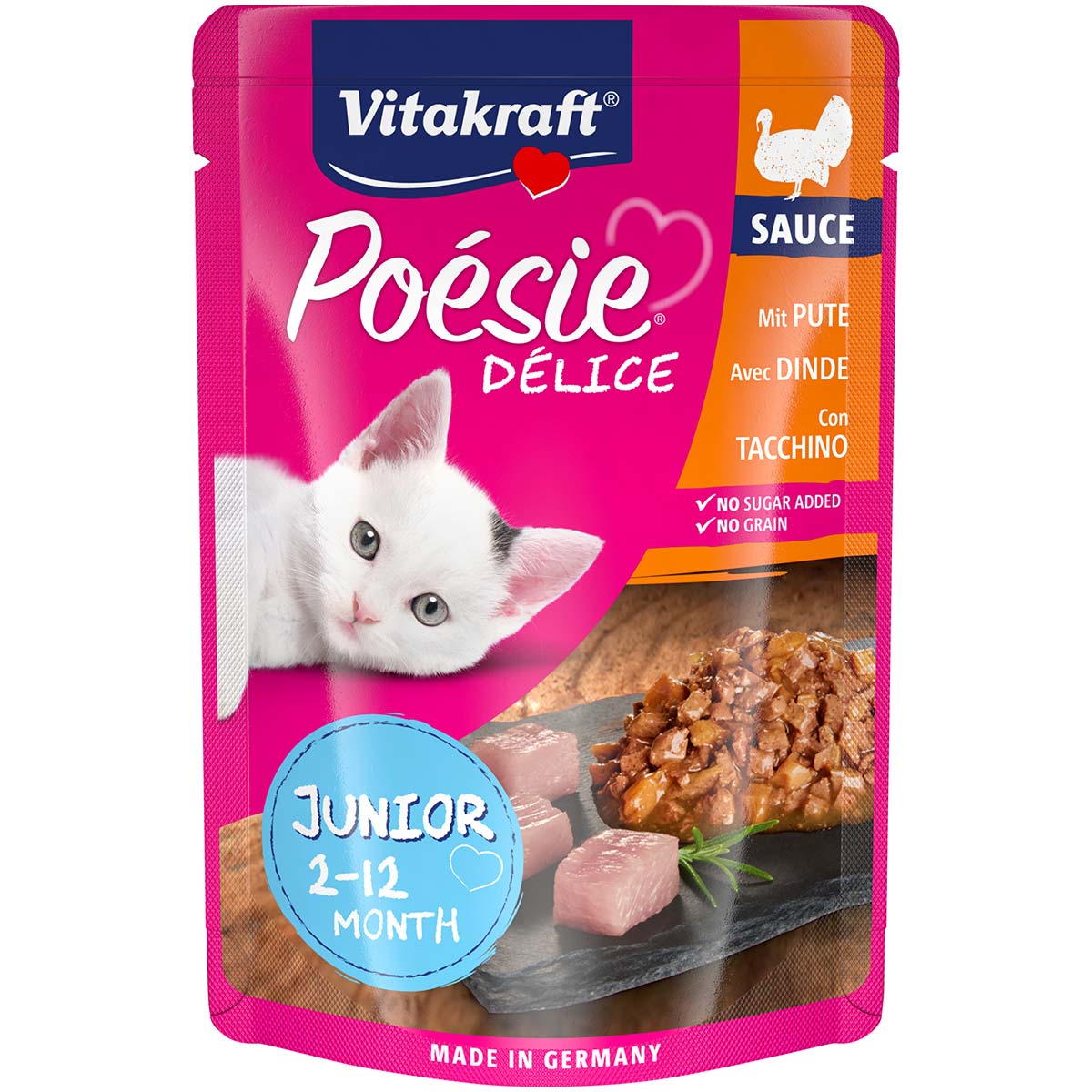 Vitakraft Poésie Délice &amp; Pute Junior