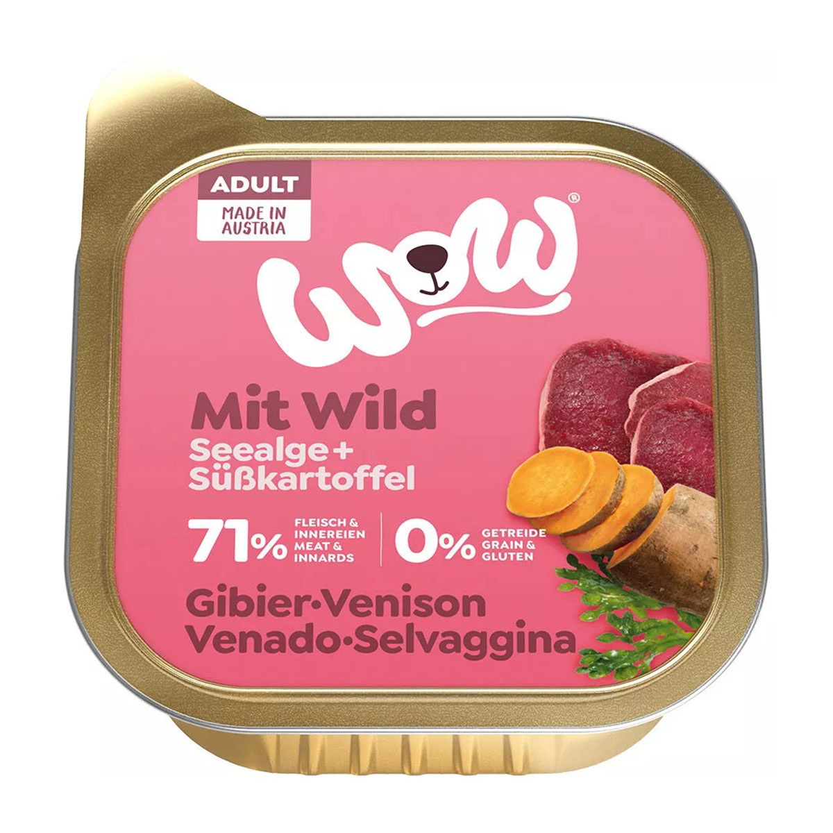 WOW Adult Wild mit Seealgen und Süßkartoffel