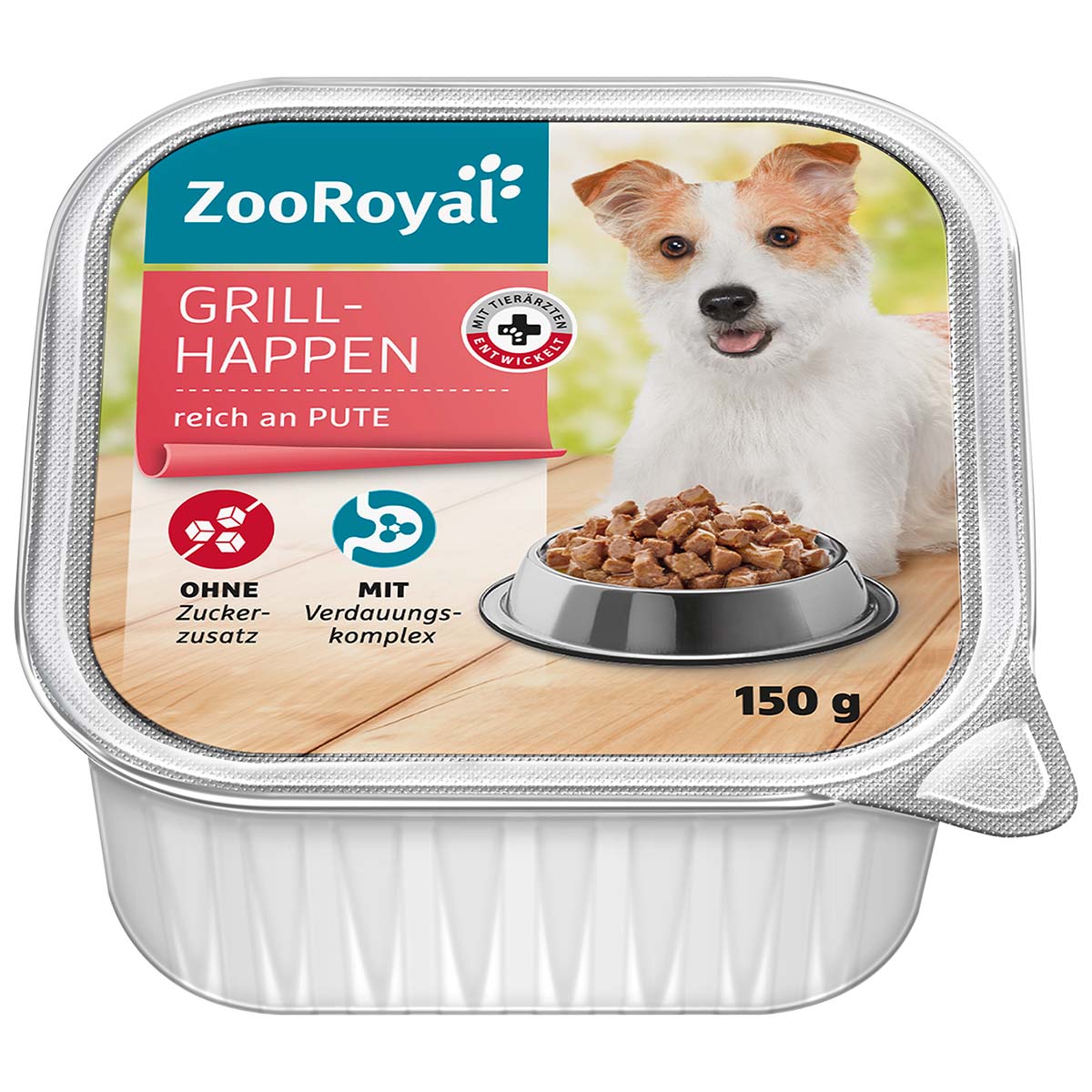 ZooRoyal Grillhappen reich an Pute