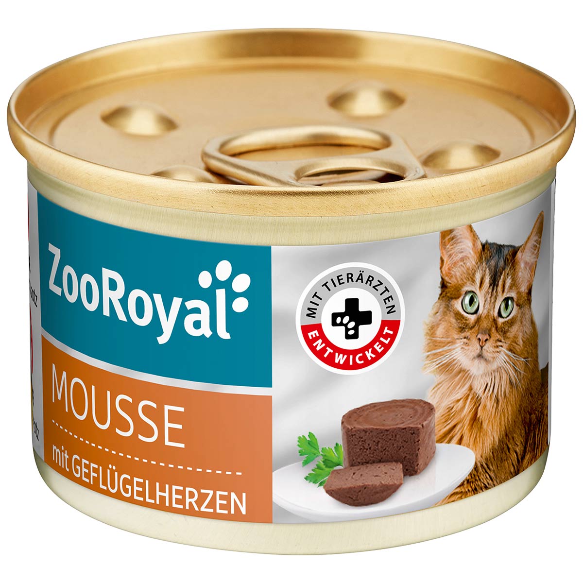 ZooRoyal Mousse mit Geflügelherzen